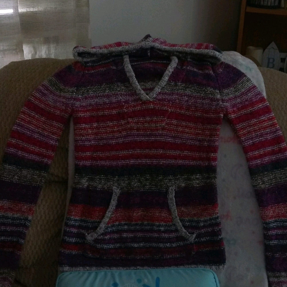 Woman's woven pullover